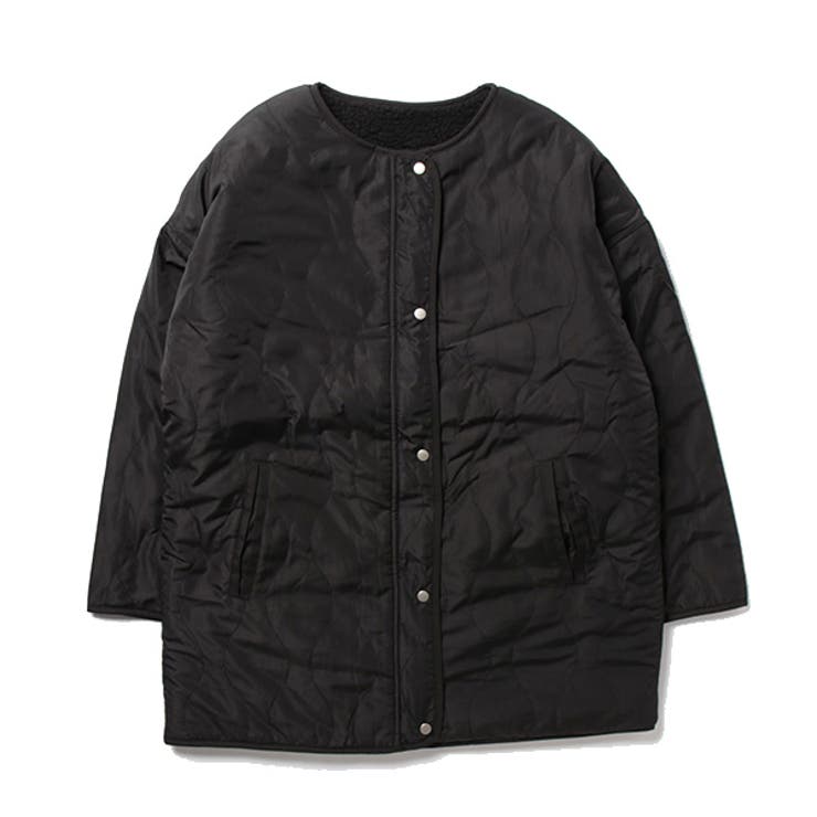 white mountaineering キルティングボアジャケット-