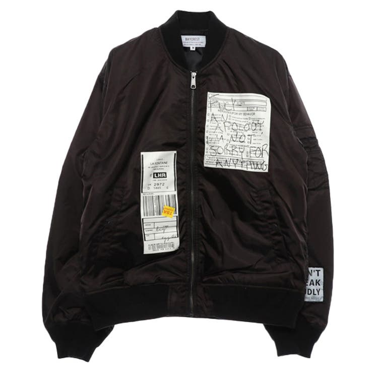 ブラック | ブルゾン ジャンパー MA | Style Block MEN