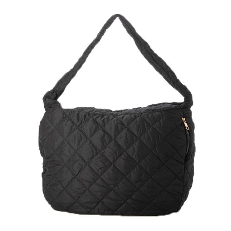 ブラック | ショルダーバッグ キルティング 大きい | STYLEBLOCK