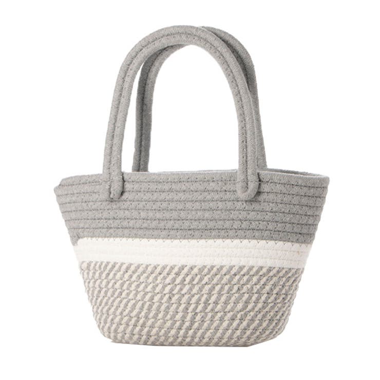 グレー | かごバッグ ストローバッグ トートバッグ | STYLEBLOCK