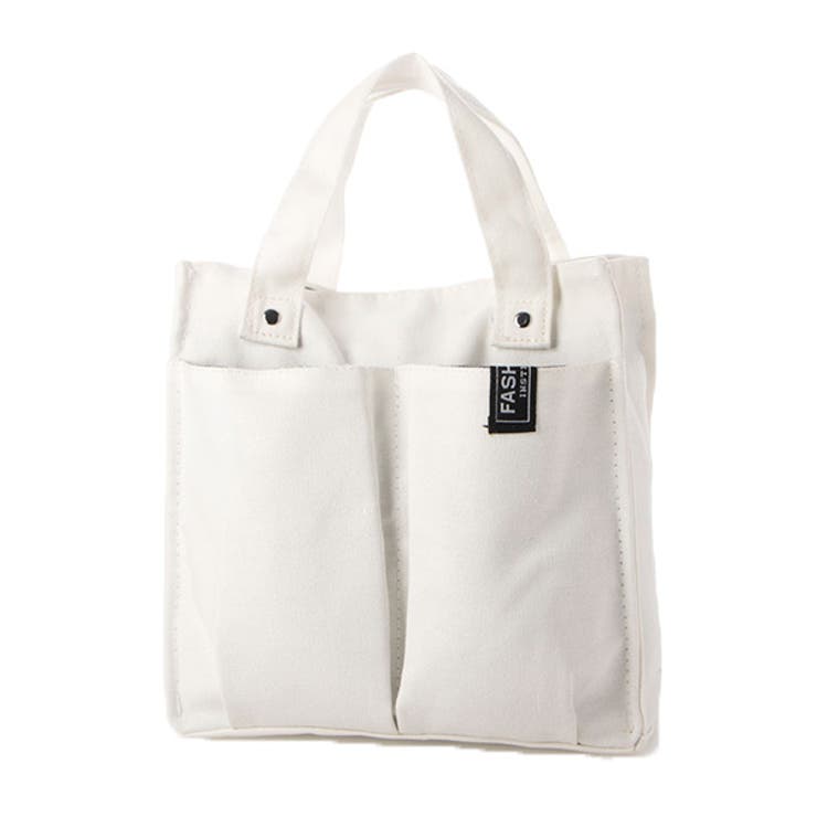 ホワイト | トートバッグ バッグ キャンバス | STYLEBLOCK