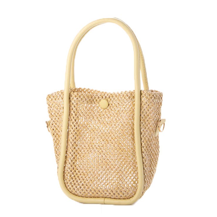 イエロー | トートバッグ ショルダーバッグ 2WAY | STYLEBLOCK