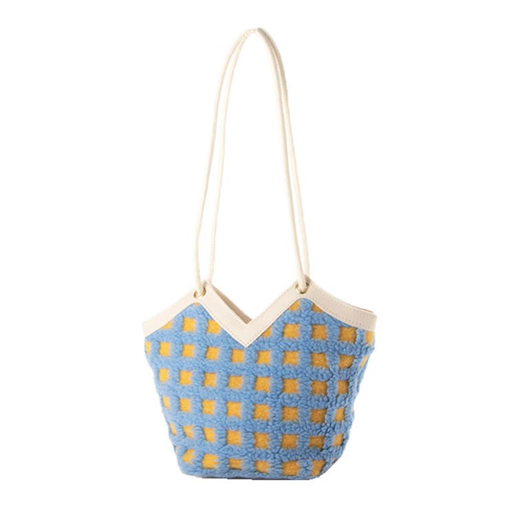 ブルー | ショルダーバッグ バッグ ボア | STYLEBLOCK