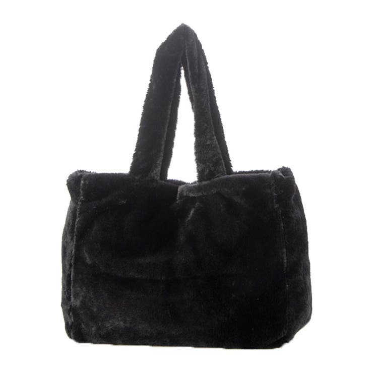 ブラック | トートバッグ バッグ ファー | STYLEBLOCK