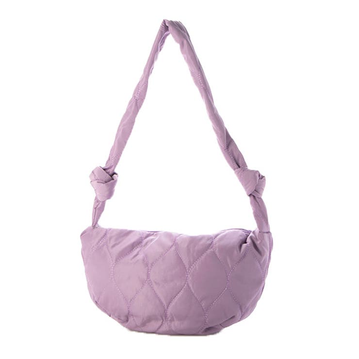 パープル | ショルダーバッグ キルティング 布 | STYLEBLOCK