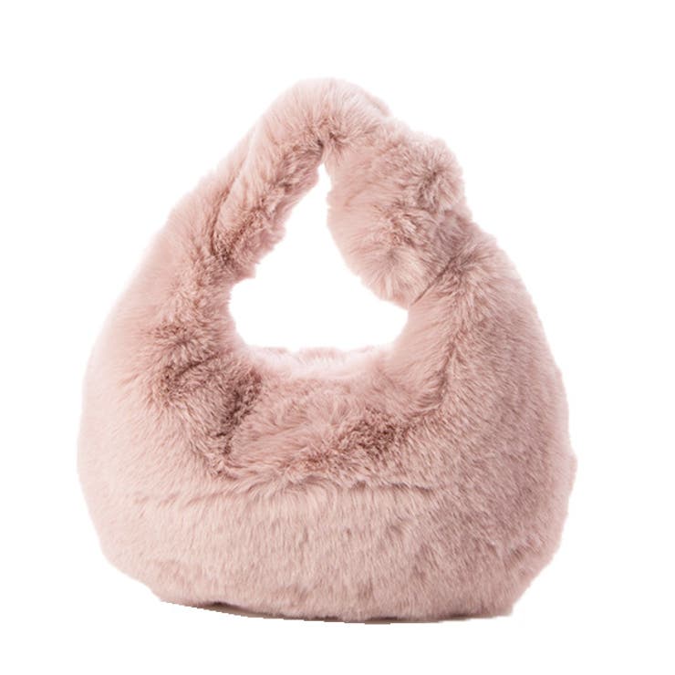 ピンク | トートバッグ ハンドバッグ ファー | STYLEBLOCK