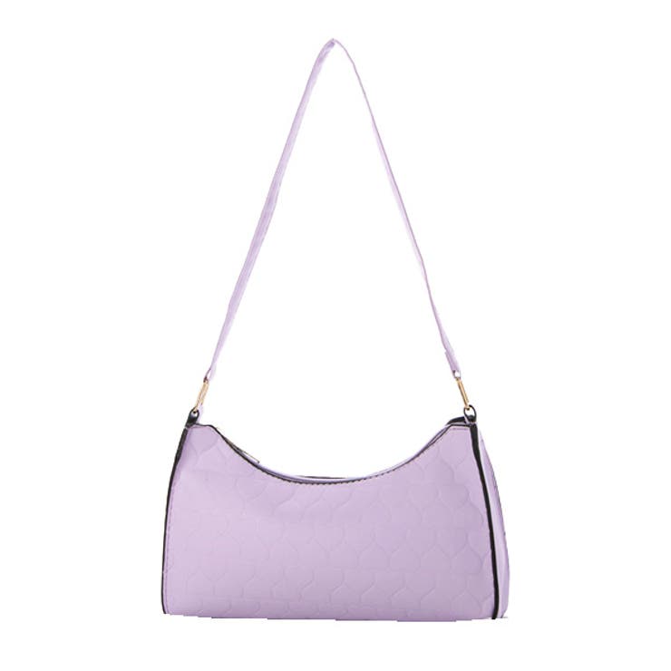 パープル | ショルダーバッグ 肩掛け レザー調 | STYLEBLOCK