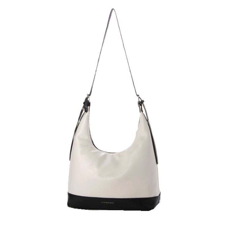 ホワイト | ショルダーバッグ 肩掛け レザー調 | STYLEBLOCK