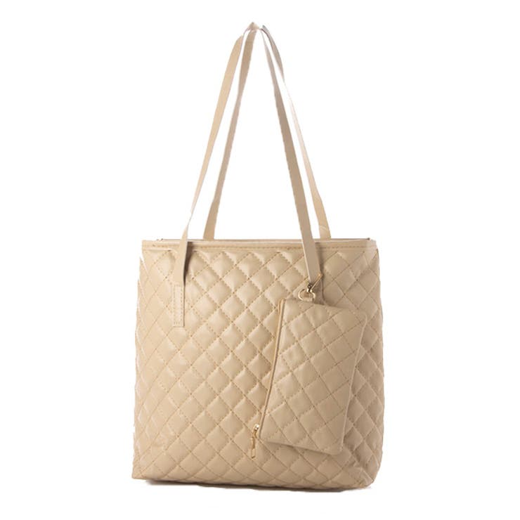 カーキ | ショルダーバッグ トートバッグ キルティング | STYLEBLOCK