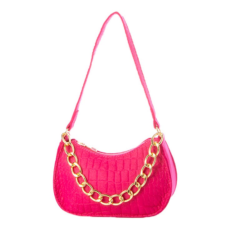 ローズレッド | ショルダーバッグ バッグ 型押し | STYLEBLOCK