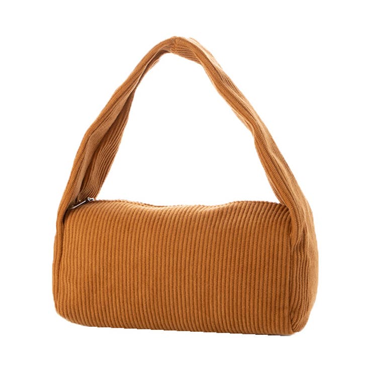 ブラウン | ハンドバッグ コーデュロイ 布 | STYLEBLOCK