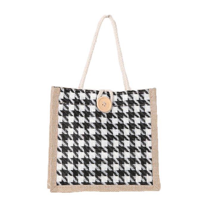 ブラック | ハンドバッグ トートバッグ 布 | STYLEBLOCK