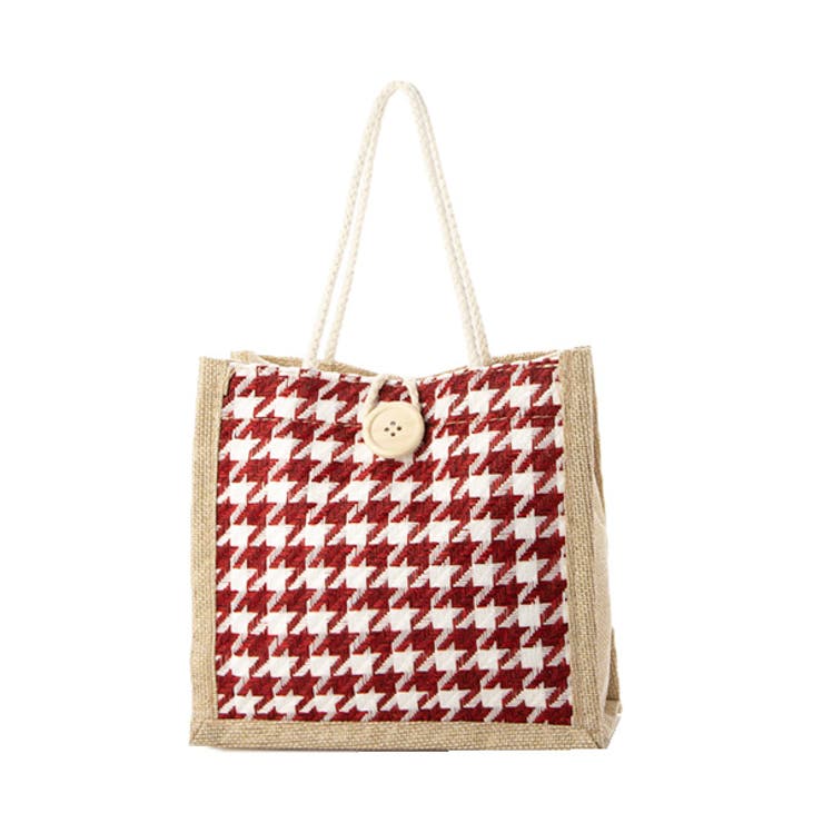 レッド | ハンドバッグ トートバッグ 布 | STYLEBLOCK