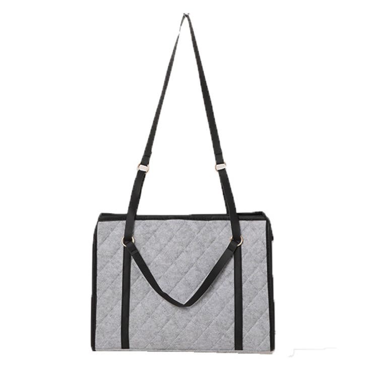 グレー | トートバッグ ショルダーバッグ キルティング | STYLEBLOCK