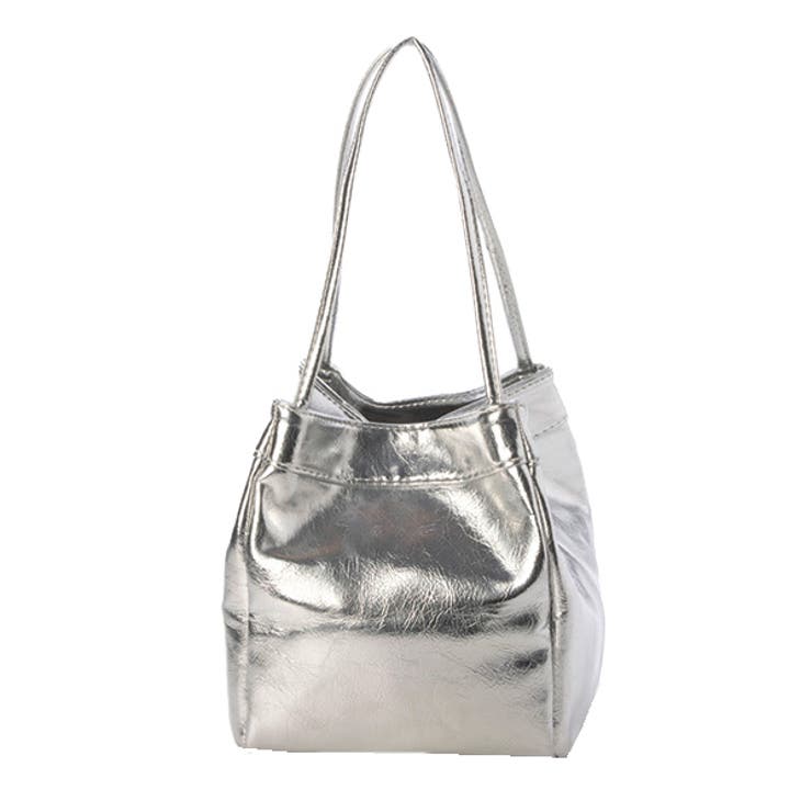 シルバー | トートバッグ バッグ レザー調 | STYLEBLOCK