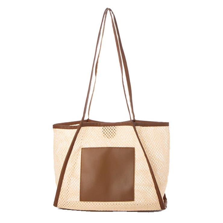 ブラウン | トートバッグ A4 メッシュ | STYLEBLOCK