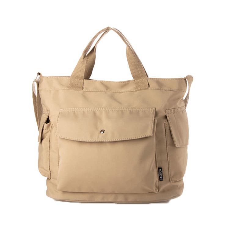 カーキ | トートバッグ ショルダーバッグ 2WAY | STYLEBLOCK