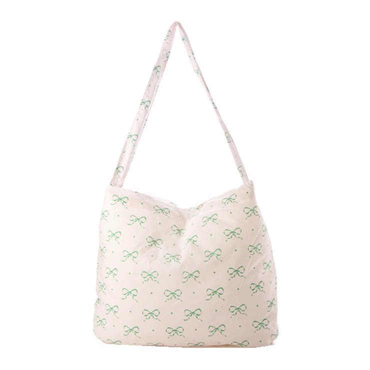 グリーンリボン | トートバッグ ショルダーバッグ 布 | STYLEBLOCK