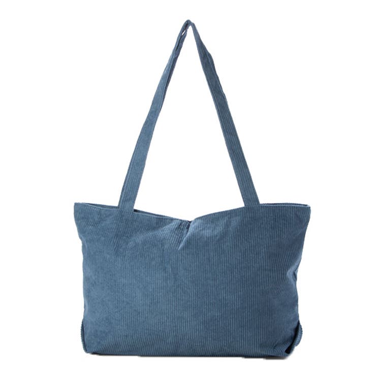 ブルー | トートバッグ バッグ コーデュロイ | STYLEBLOCK