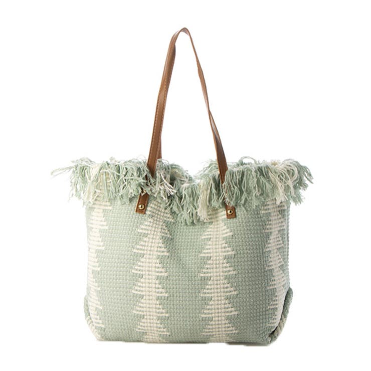 グリーン | トートバッグ バッグ フリンジ | STYLEBLOCK