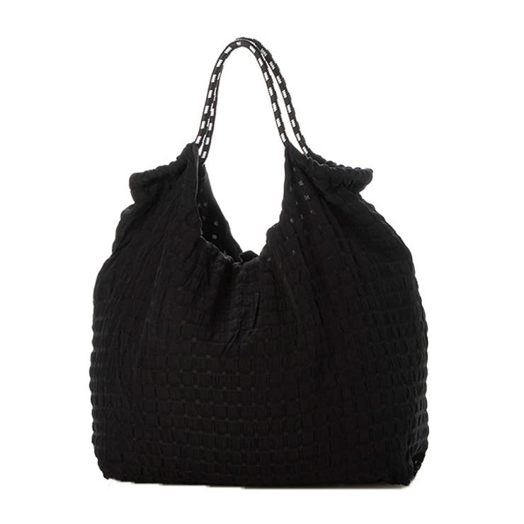 ブラック | トートバッグ バッグ チェック柄 | STYLEBLOCK