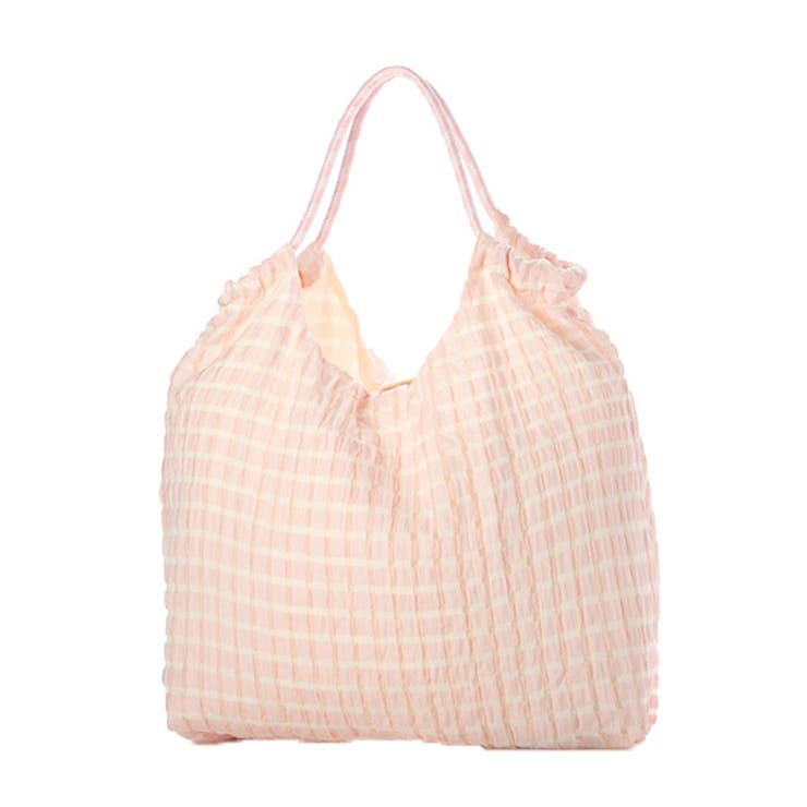ピンク | トートバッグ バッグ チェック柄 | STYLEBLOCK