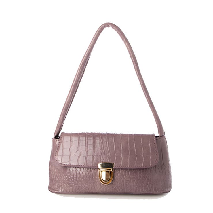 パープル | ハンドバッグ バッグ クロコダイル | STYLEBLOCK