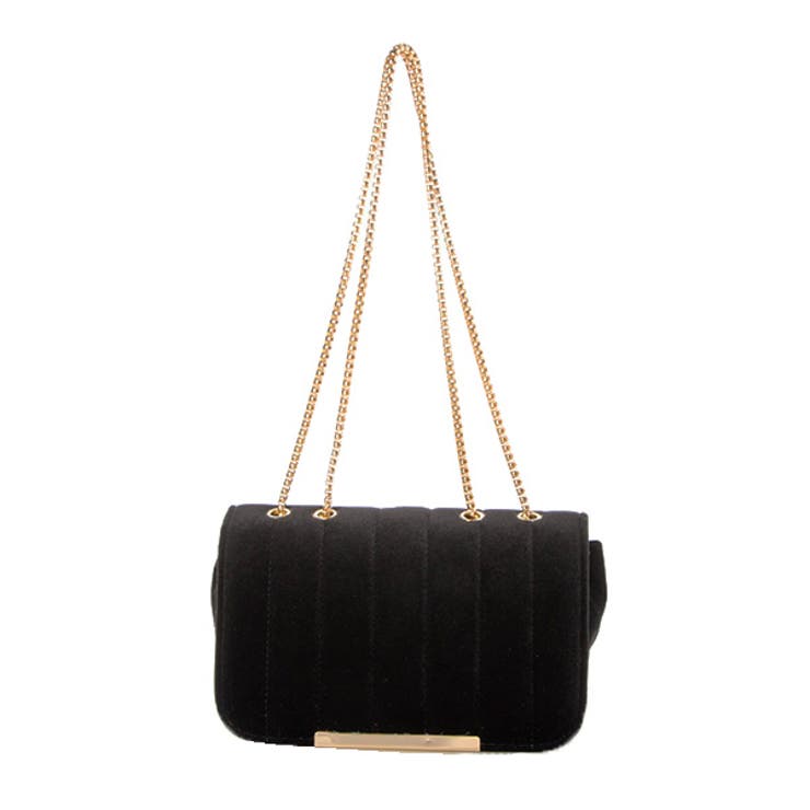 ブラック | ショルダーバッグ チェーンバッグ ミニ | STYLEBLOCK