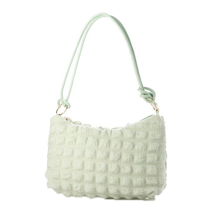 グリーン | ショルダーバッグ ハンドバッグ ぽこぽこ | STYLEBLOCK