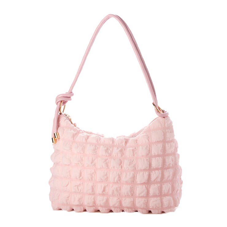 ピンク | ショルダーバッグ ハンドバッグ ぽこぽこ | STYLEBLOCK