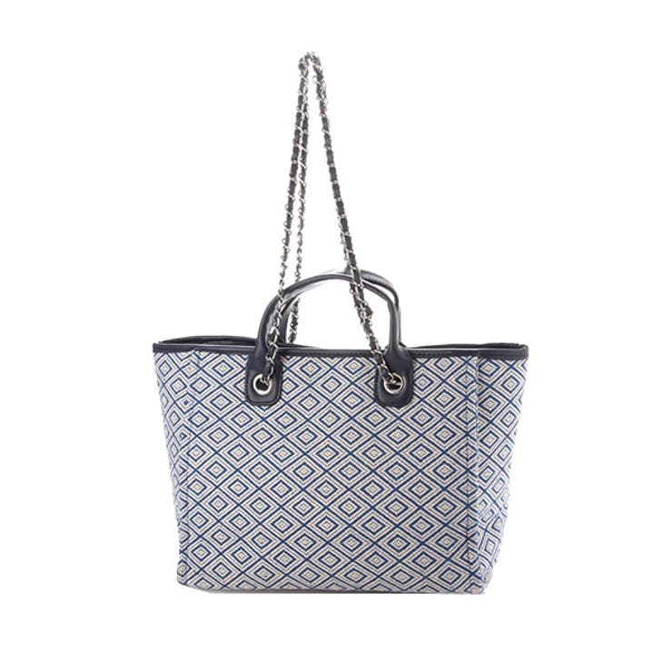 チェックブルー | ショルダーバッグ トートバッグ A4 | STYLEBLOCK