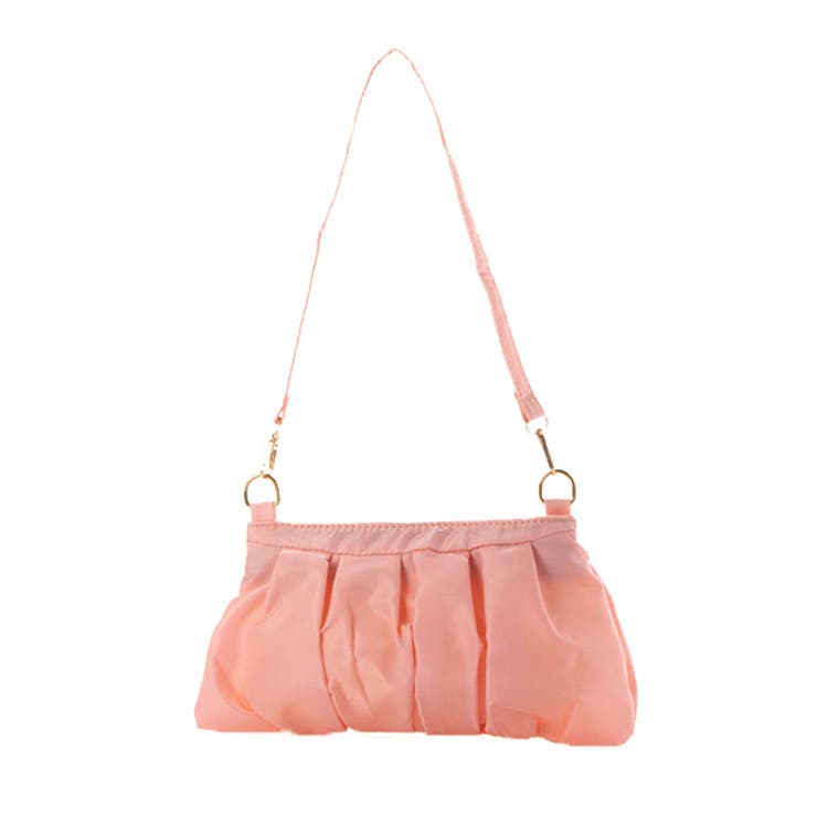 ピンク | ショルダーバッグ ギャザー ミニ | STYLEBLOCK