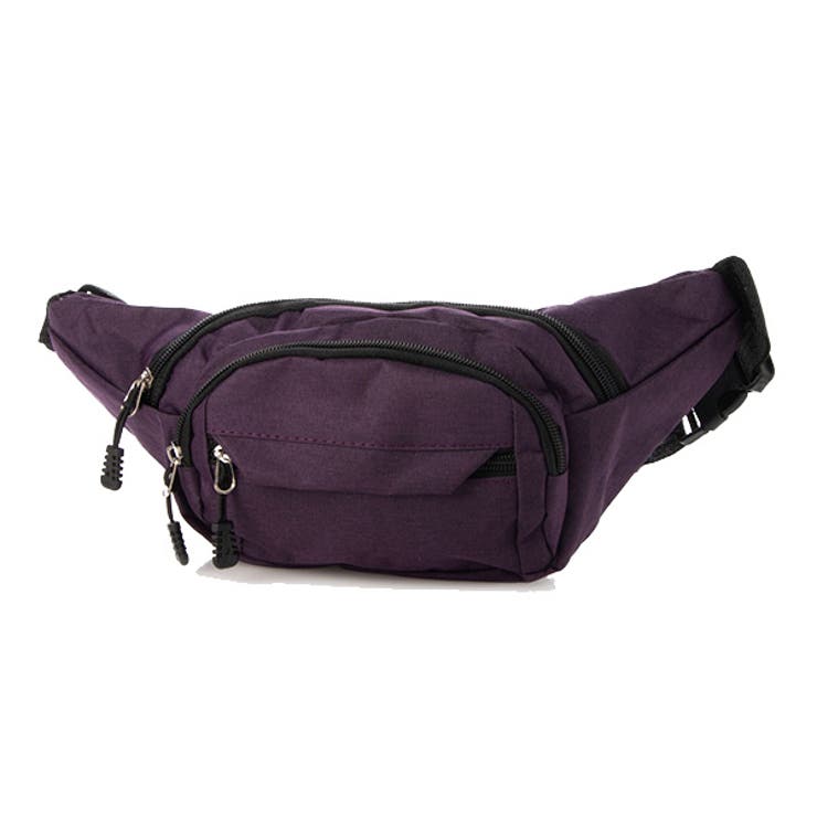 パープル | ボディバッグ ウエストバッグ ショルダーバッグ | Style Block MEN