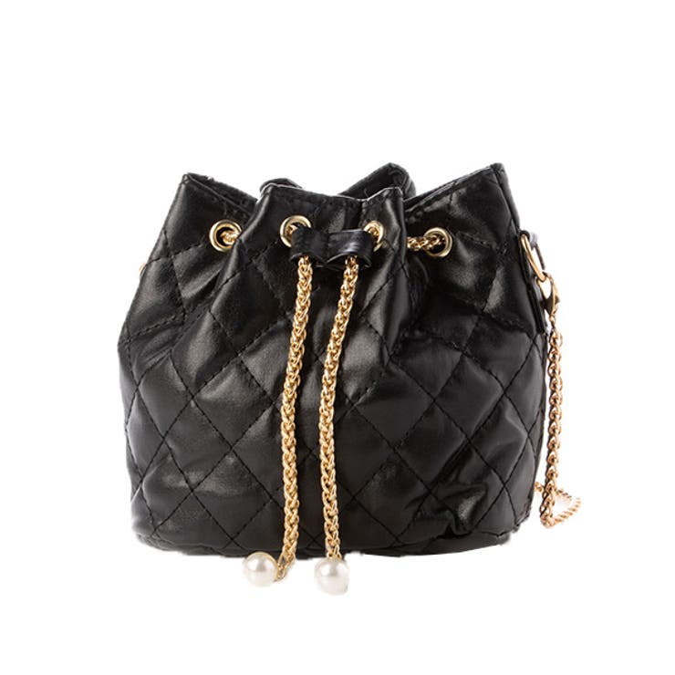 ブラック | ショルダーバッグ 小さい キルティング | STYLEBLOCK