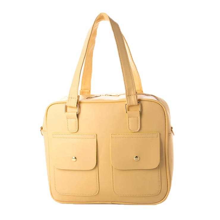 イエロー | ショルダーバッグ ハンドバッグ 2WAY | STYLEBLOCK