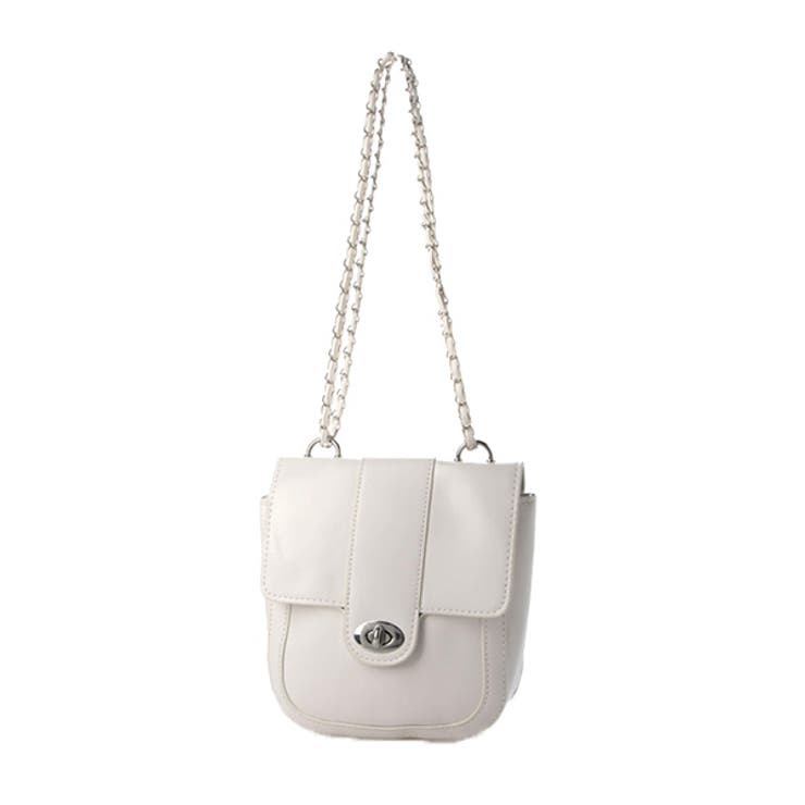 ホワイト | ショルダーバッグ バッグ チェーン | STYLEBLOCK