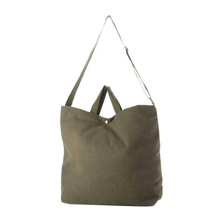 カーキ | トートバッグ ショルダーバッグ 2WAY | STYLEBLOCK