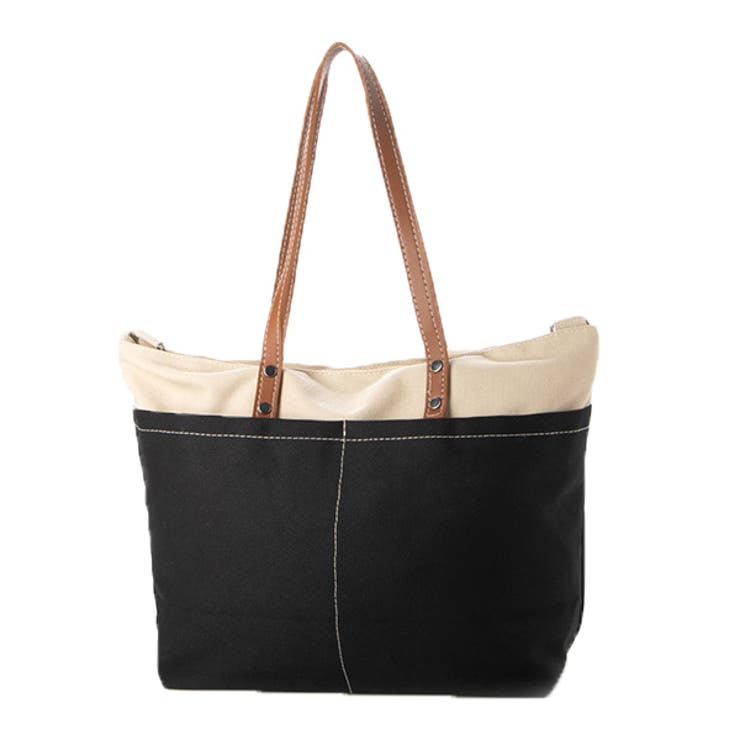 ブラック | トートバッグ ショルダーバッグ 2WAY | STYLEBLOCK