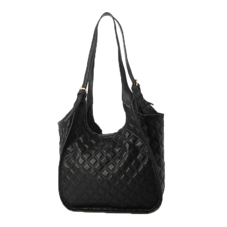 ブラック | トートバッグ キルティング 肩掛け | STYLEBLOCK