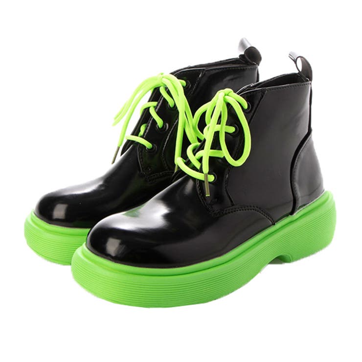 グリーン | ブーツ ショート 厚底 | STYLEBLOCK