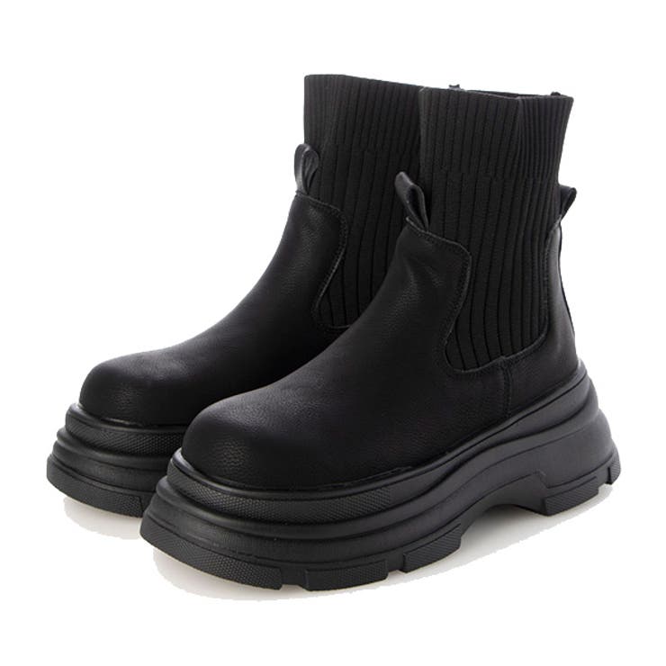 ブラック | ショートブーツ ブーツ 厚底 | STYLEBLOCK