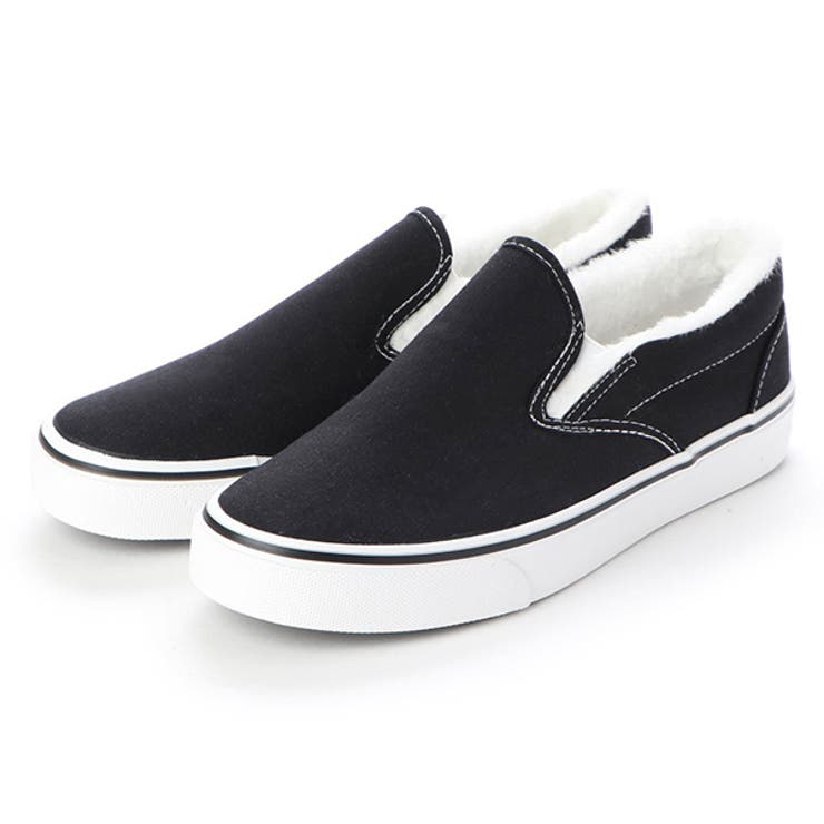 ブラック | スニーカー スリッポンスニーカー ファー | Style Block MEN