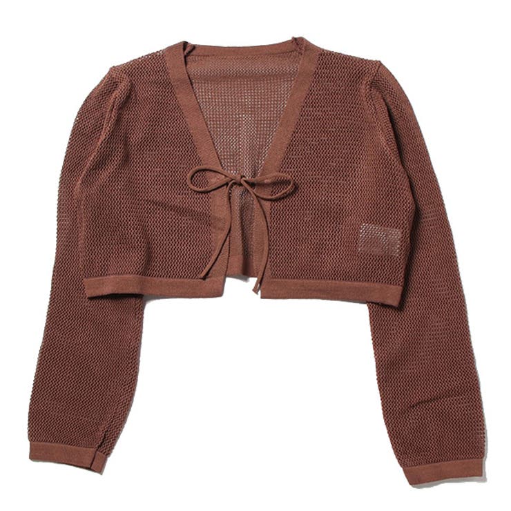 キャメル | ニットカーディガン カーディガン ボレロ | STYLEBLOCK