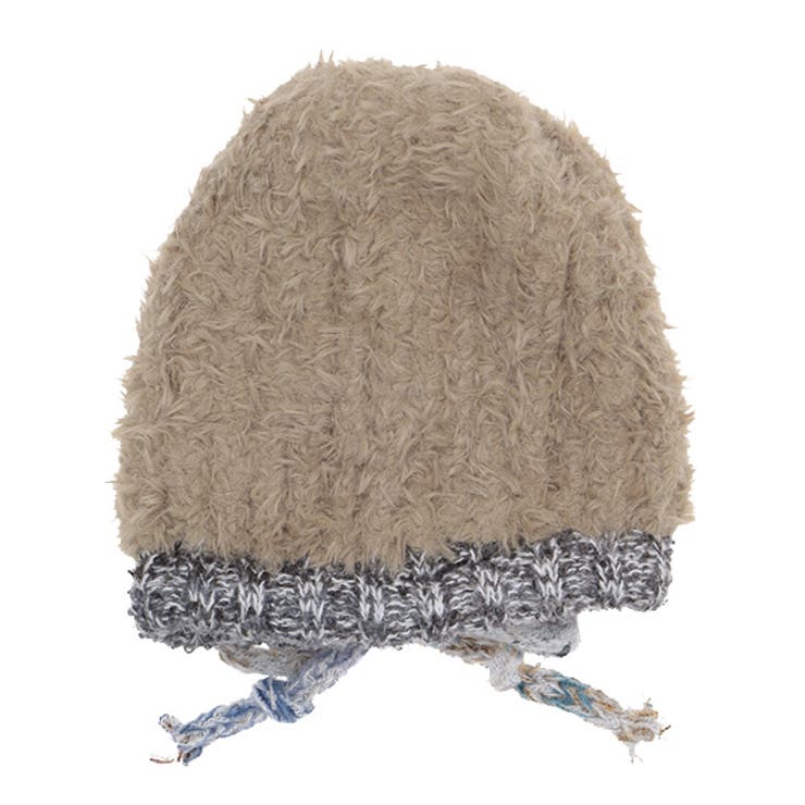 ブラウン | ニットキャップ ビーニー 紐 | STYLEBLOCK