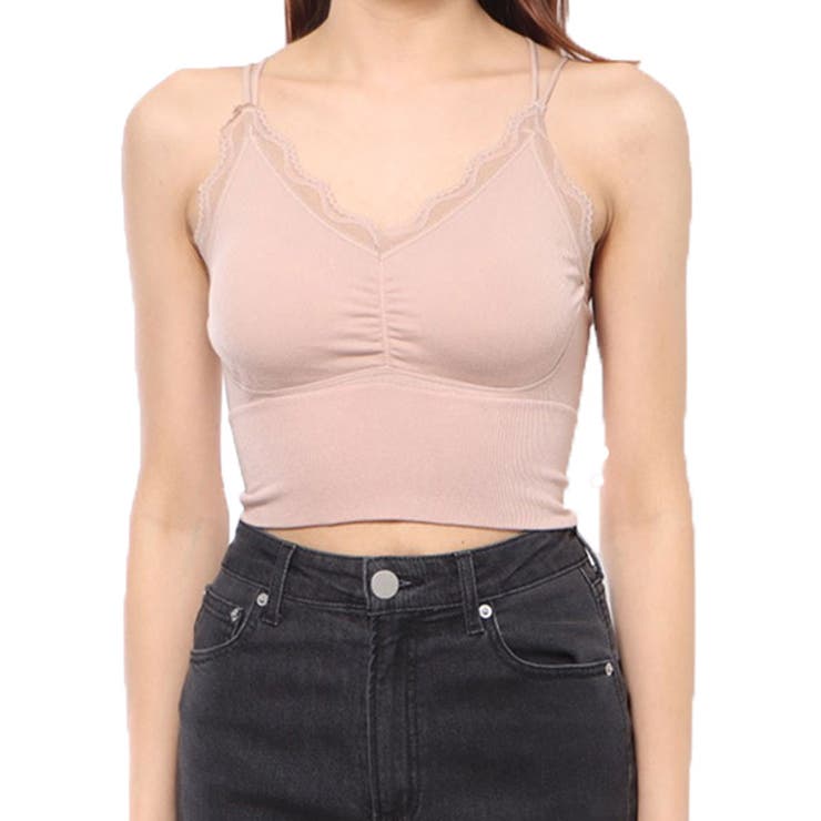 ローズピンク | ブラジャー ブラキャミ キャミソール | STYLEBLOCK