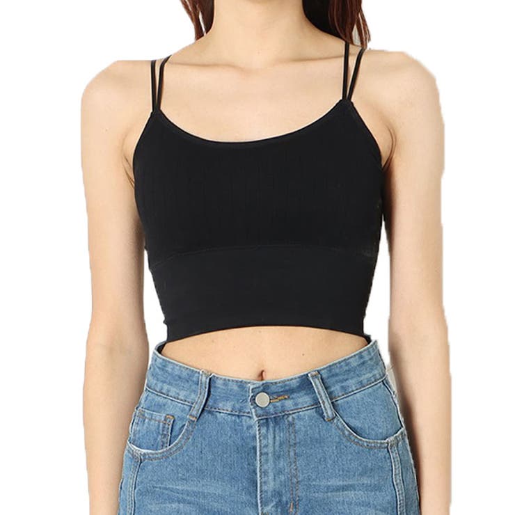 ブラック | キャミソール ブラキャミ カップ付き | STYLEBLOCK