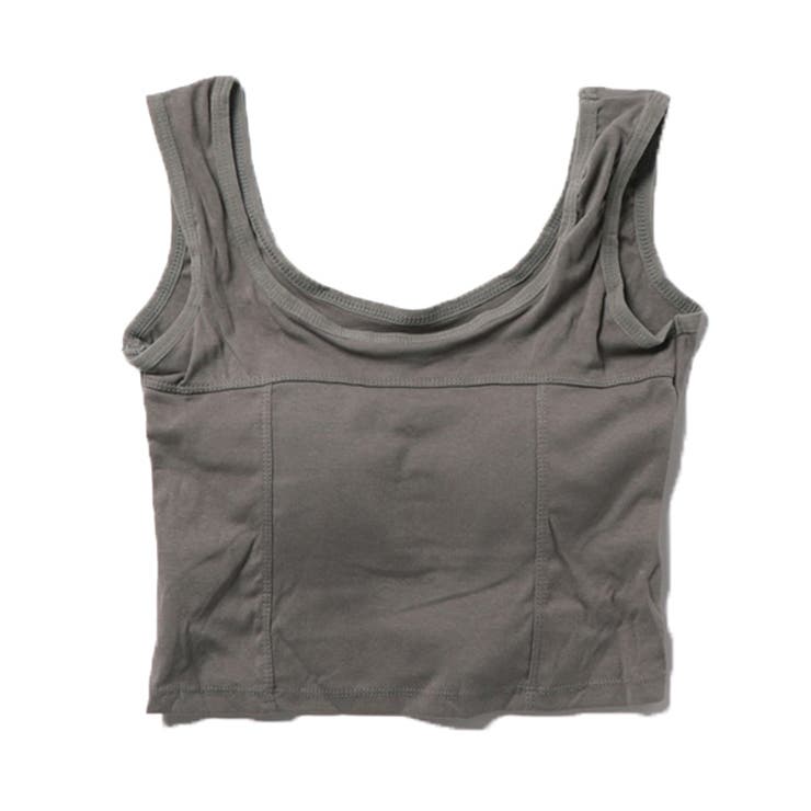 ダークグレー | タンクトップ カップ付き インナーウェア | STYLEBLOCK