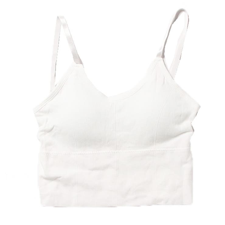 ホワイト | キャミソール ブラキャミ カップ | STYLEBLOCK