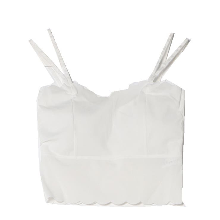 ホワイト | キャミソール インナーウェア カップ付 | STYLEBLOCK