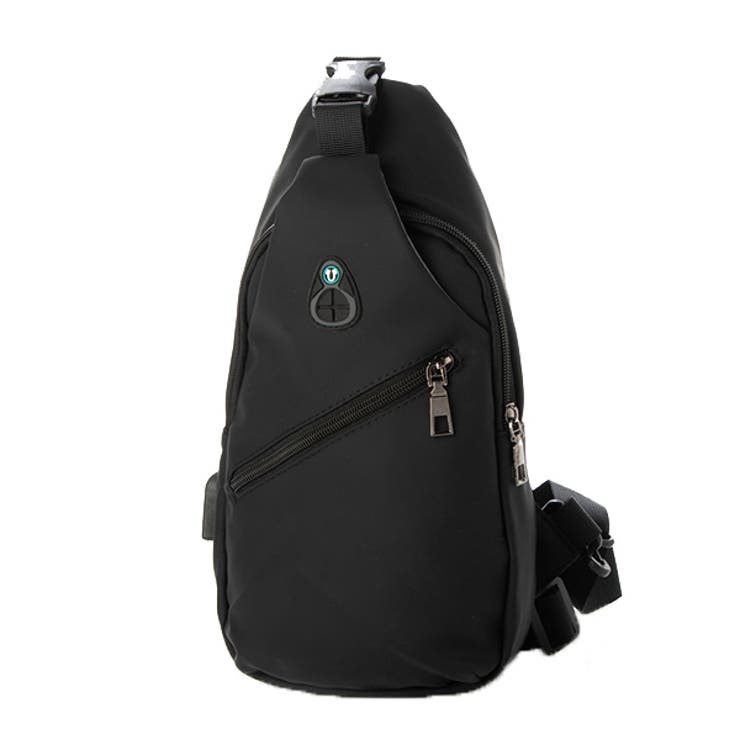 ブラック | ボディバッグ ショルダーバッグ ワンショルダー | Style Block MEN